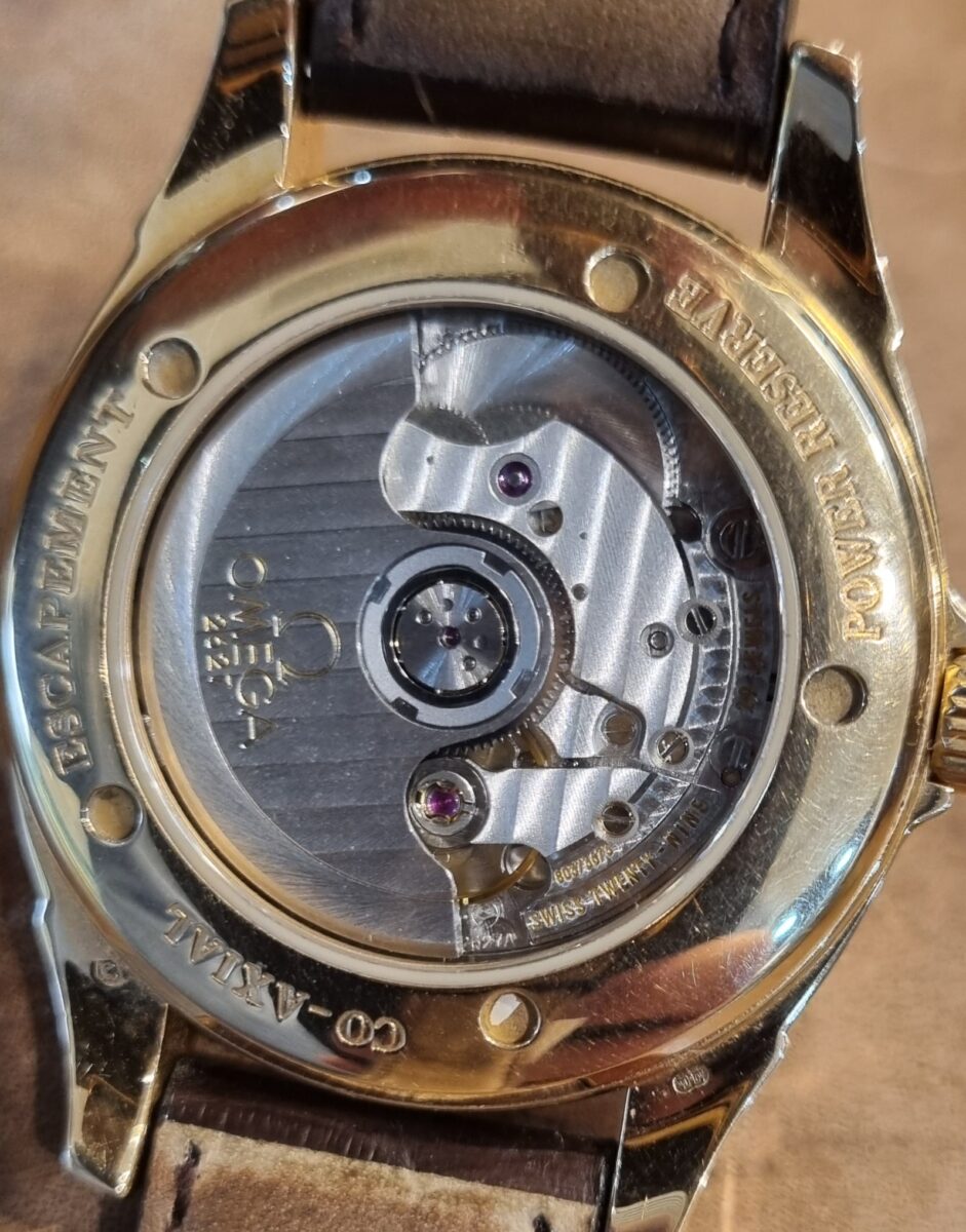 Omega De-Ville 18k Rose Gold ref.4652.20.32 Pre-Owned 2005 Box+papers | Gothelf A. Watches — 4