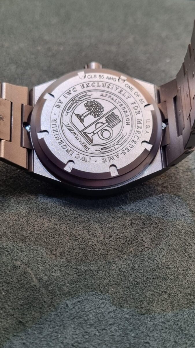 IWC Ingenieur AMG Automatic Titanium / CLS55 Limited Edition (1 of 55) – designed for Mercedes Benz ref.3227 | Gothelf A. Watches — 6
