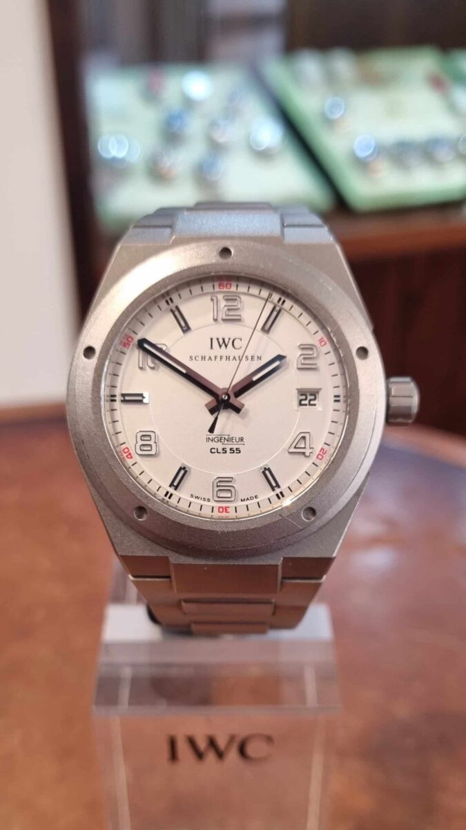 IWC Ingenieur AMG Automatic Titanium / CLS55 Limited Edition (1 of 55) – designed for Mercedes Benz ref.3227 | Gothelf A. Watches