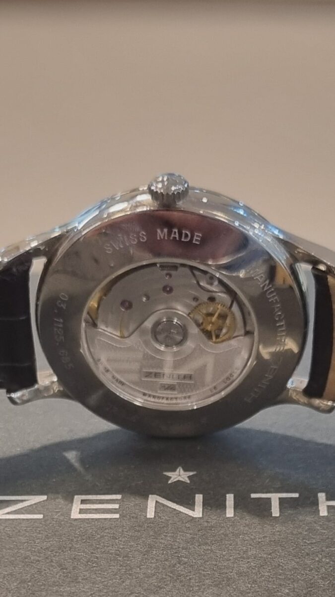 Zenith Elite Power Reserve Automatic Steel Ref. 03.1125.685 Pre-owned | Gothelf A. Watches — 5