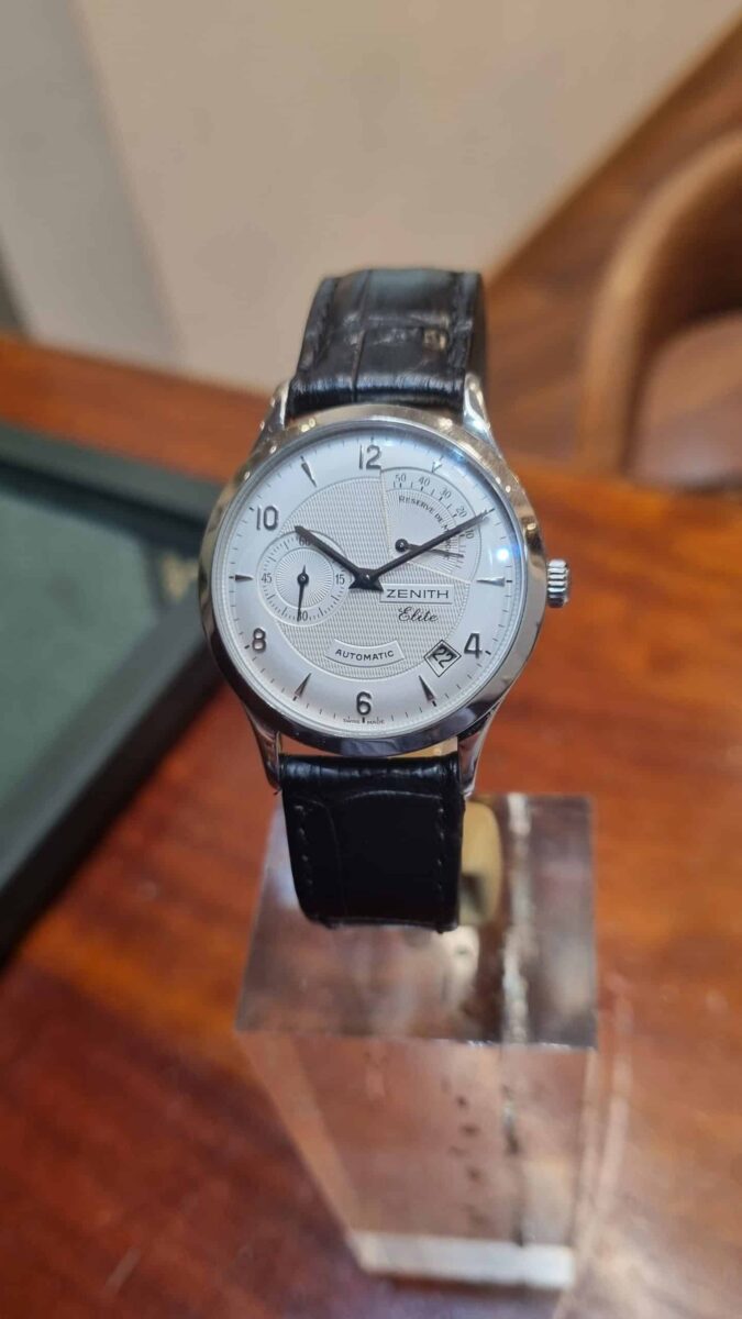 Zenith Elite Power Reserve Automatic Steel Ref. 03.1125.685 Pre-owned | Gothelf A. Watches — 8
