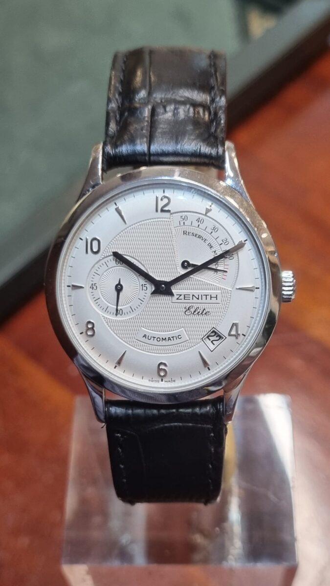 Zenith Elite Power Reserve Automatic Steel Ref. 03.1125.685 Pre-owned | Gothelf A. Watches