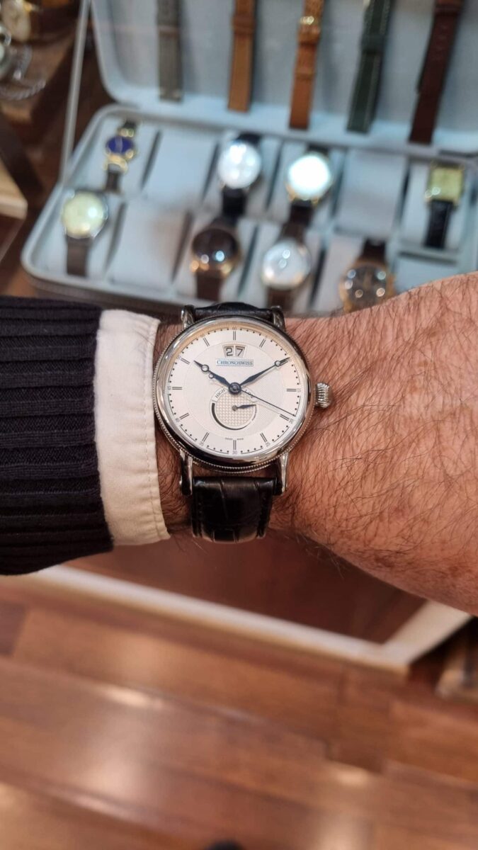 Chronoswiss Sirius Big Date Automatic Power Reserve CH-3523.1 NOS | Gothelf A. Watches — 8