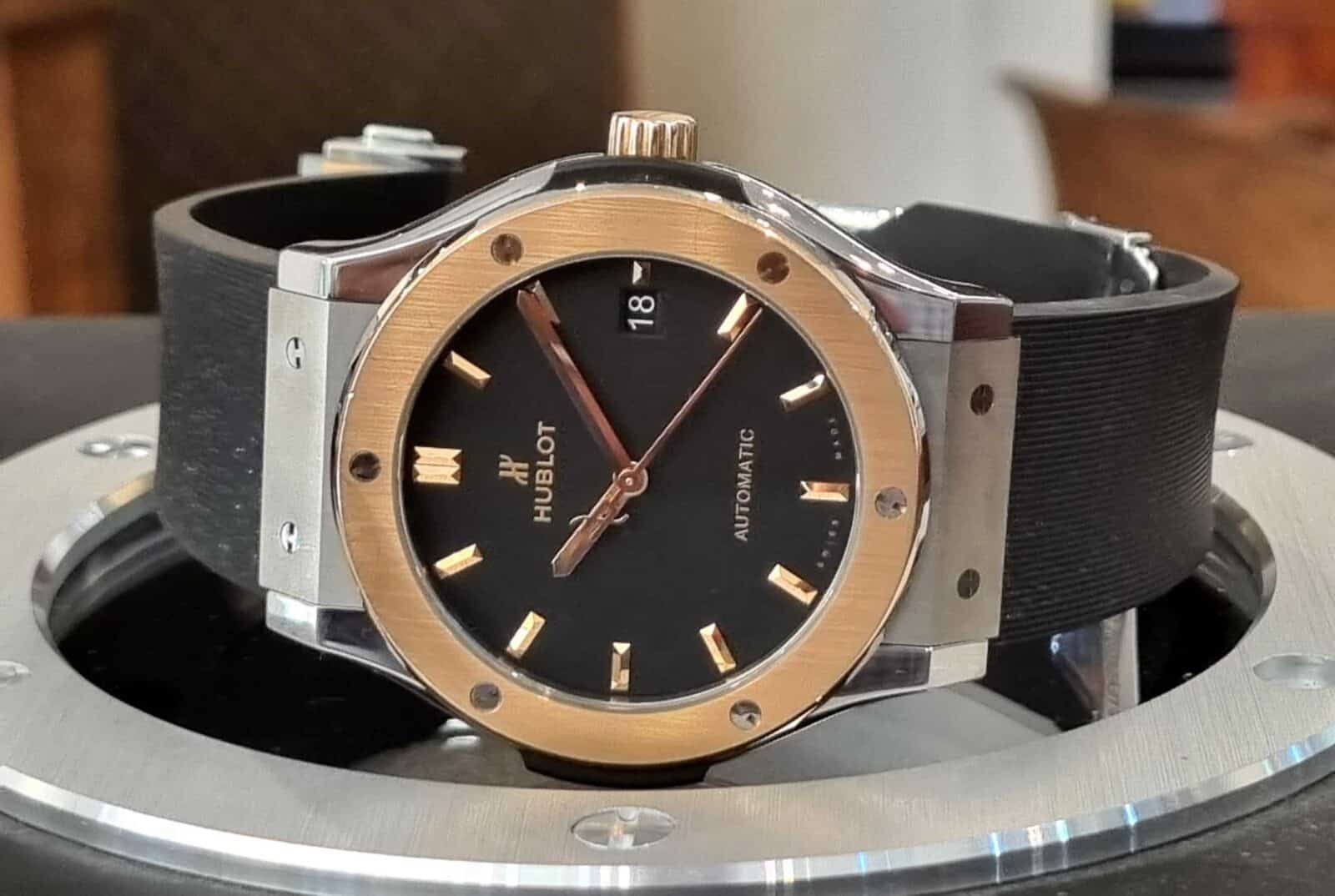 Hublot Classic Fusion 45mm Titanium King Gold Ref.511.NO.1181.LR | Gothelf A. Watches