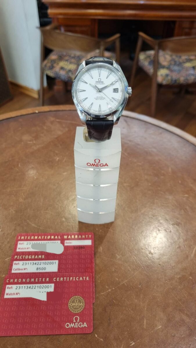 Omega Seamaster Aqua Terra 41.5mm Automatic Co-Axial Chronometer Ref.23.11.34.22.10.20.01 | Gothelf A. Watches — 5