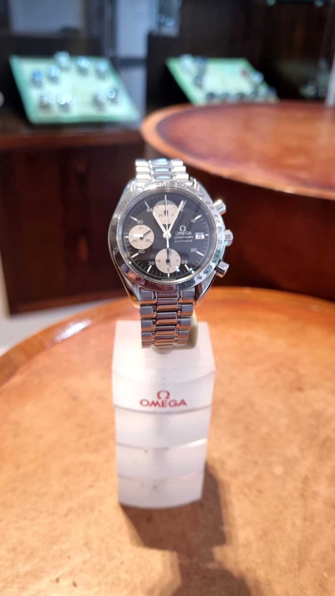 Omega Speedmaster Reverse Panda “Reduced” Chronograph Date Automatic Ref.3511.50 | Gothelf A. Watches — 6