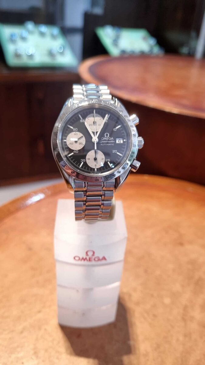 Omega Speedmaster Reverse Panda “Reduced” Chronograph Date Automatic Ref.3511.50 | Gothelf A. Watches — 8