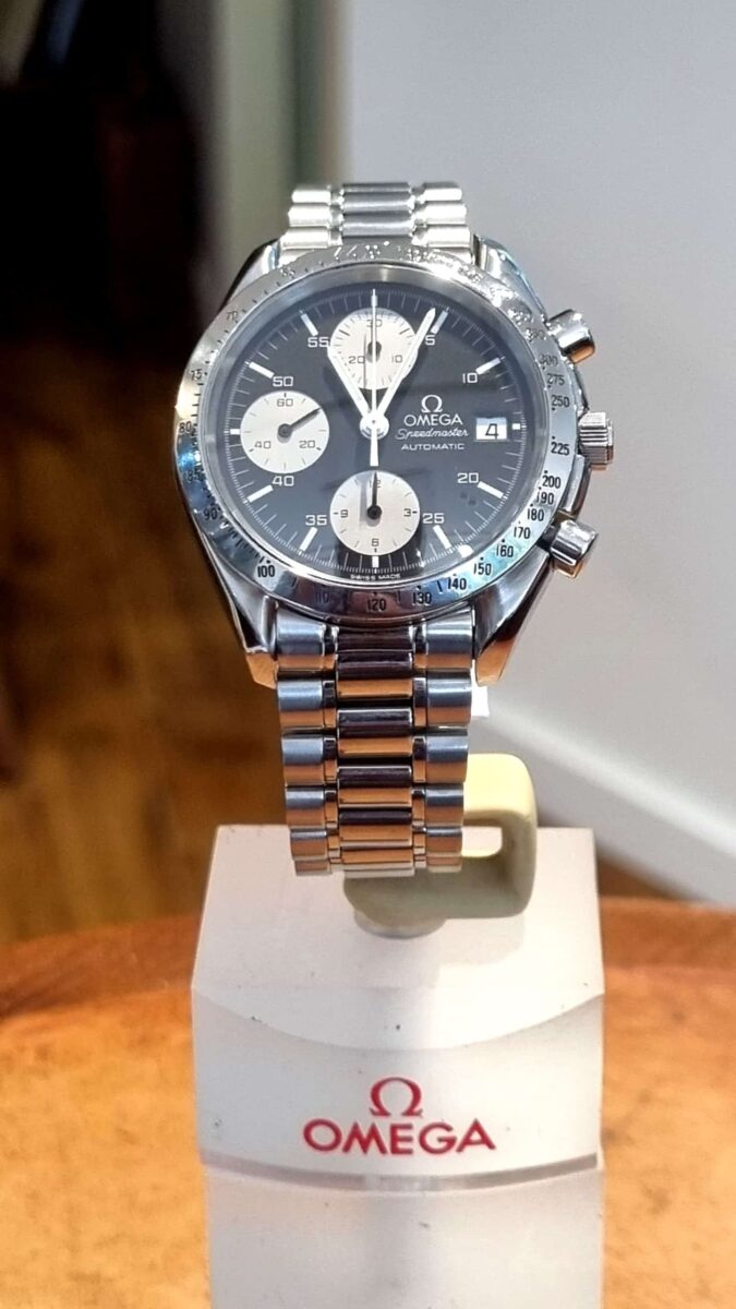 Omega Speedmaster Reverse Panda “Reduced” Chronograph Date Automatic Ref.3511.50 | Gothelf A. Watches — 5