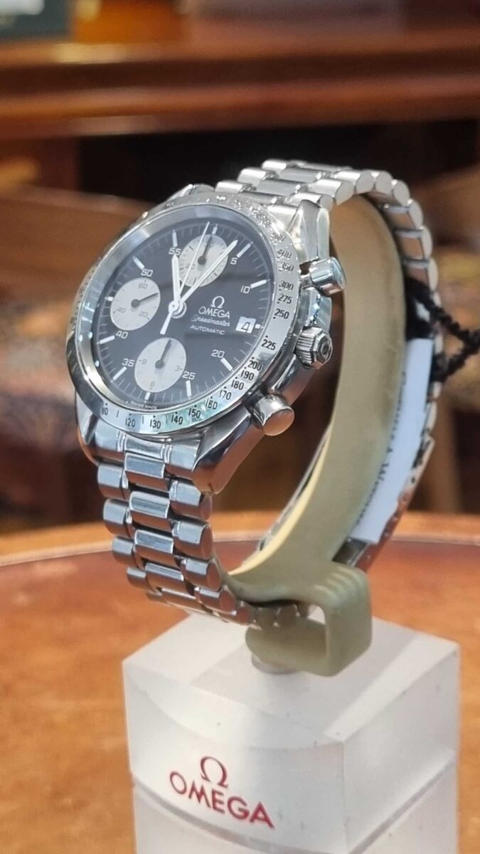 Omega Speedmaster Reverse Panda “Reduced” Chronograph Date Automatic Ref.3511.50 | Gothelf A. Watches — 7