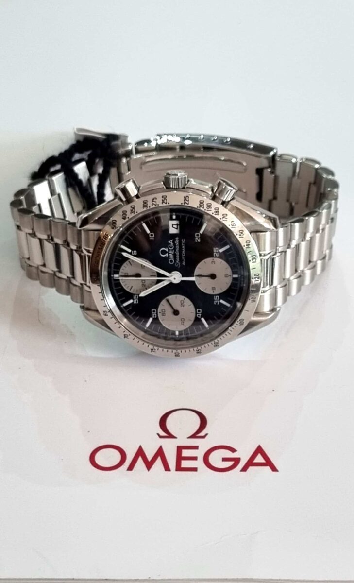 Omega Speedmaster Reverse Panda “Reduced” Chronograph Date Automatic Ref.3511.50 | Gothelf A. Watches