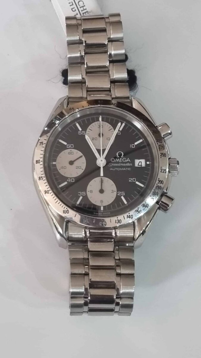 Omega Speedmaster Reverse Panda “Reduced” Chronograph Date Automatic Ref.3511.50 | Gothelf A. Watches — 2