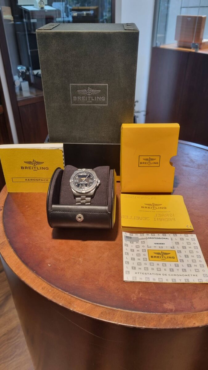 Breitling Aerospace Avantage Titanium 41mm ref.E79362 | Gothelf A. Watches — 7