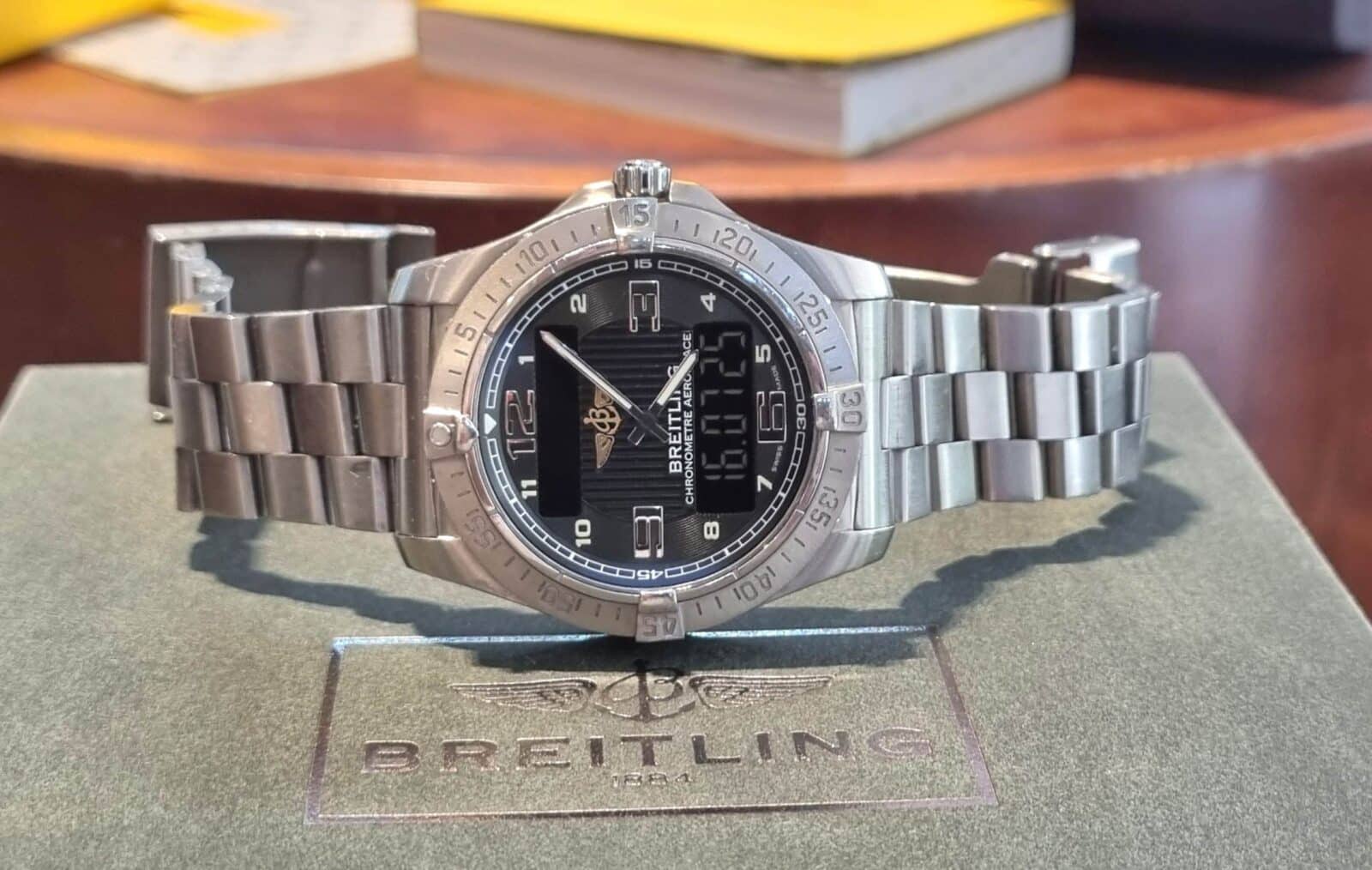 Breitling Aerospace Avantage Titanium 41mm ref.E79362 | Gothelf A. Watches — 3