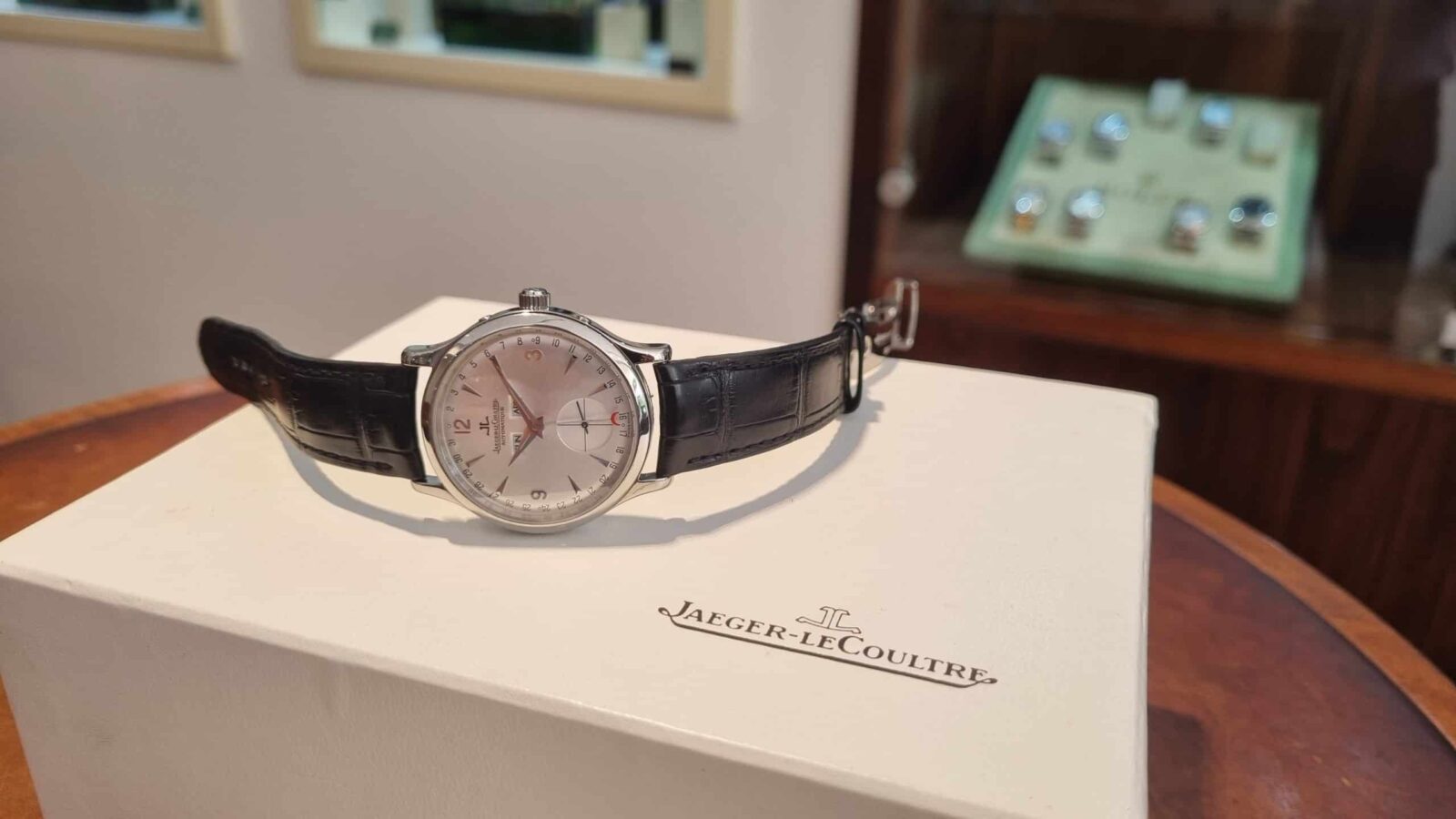 Jaeger Le-Coultre Master Control Steel ref.140.8.87 Triple Calendar Automatic Movement | Gothelf A. Watches — 6