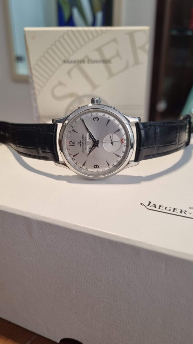 Jaeger Le-Coultre Master Control Steel ref.140.8.87 Triple Calendar Automatic Movement | Gothelf A. Watches — 5