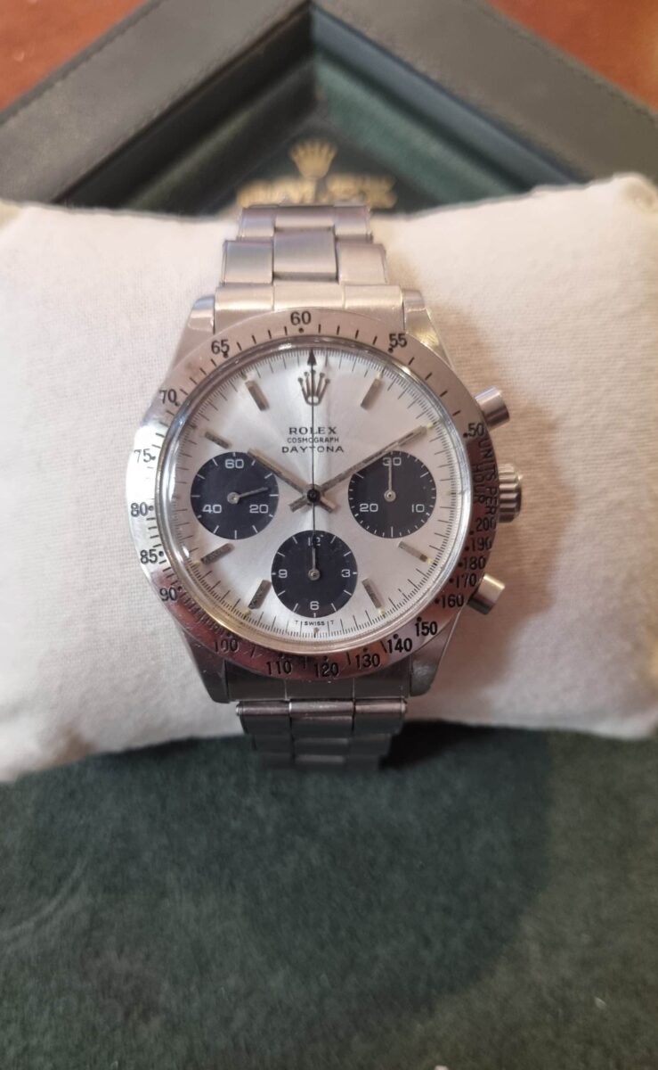 Rolex Cosmograph Big Daytona Steel 37mm Vintage 6239 | Gothelf A. Watches — 3