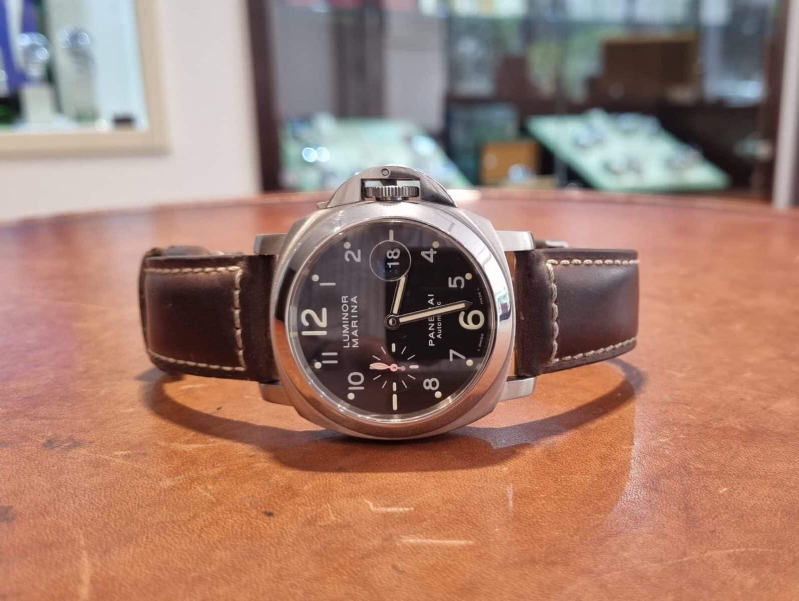 Panerai Luminor Marina 44mm Automatic pre-owned Pam 164 | Gothelf A. Watches — 4