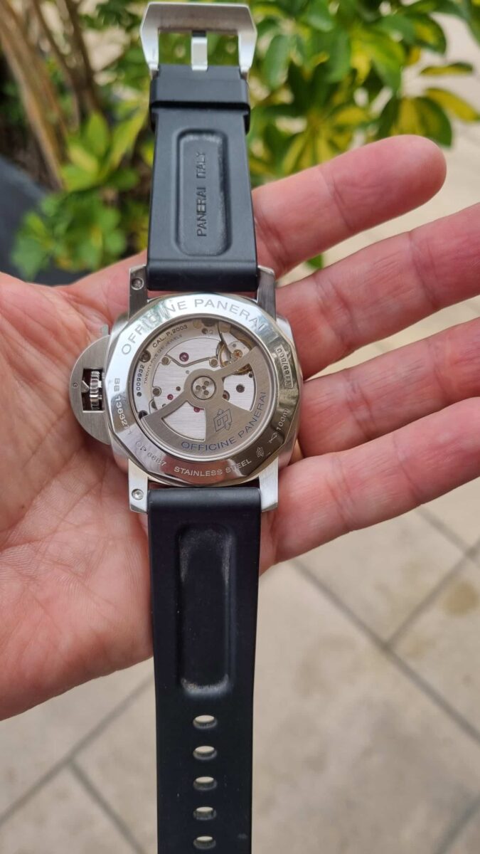 Panerai Luminor 1950 10 Days GMT Automatic Pam 270 44mm Power Reserve | Gothelf A. Watches — 6