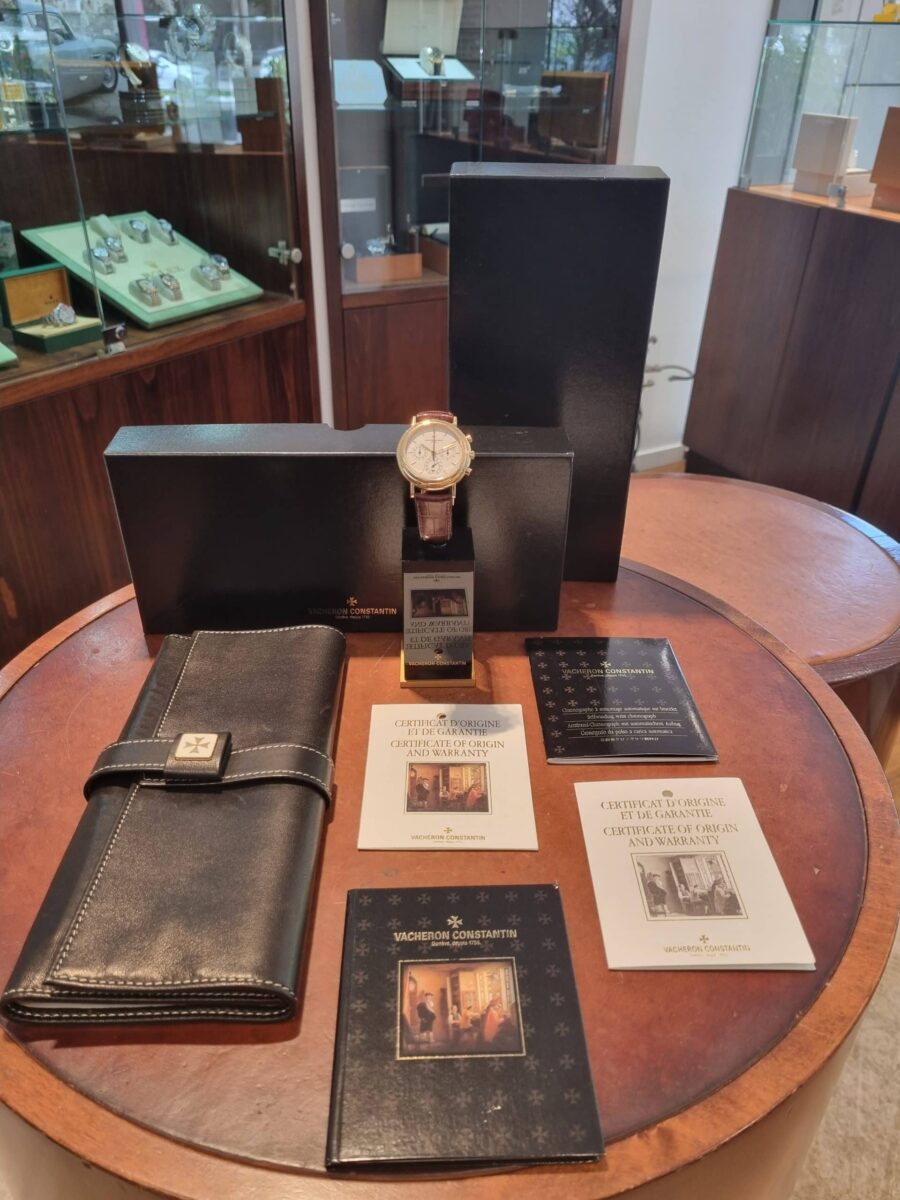 Vacheron Constantin Historiques Chronograph 18k Yellow Gold Ref.49003 | Gothelf A. Watches — 2