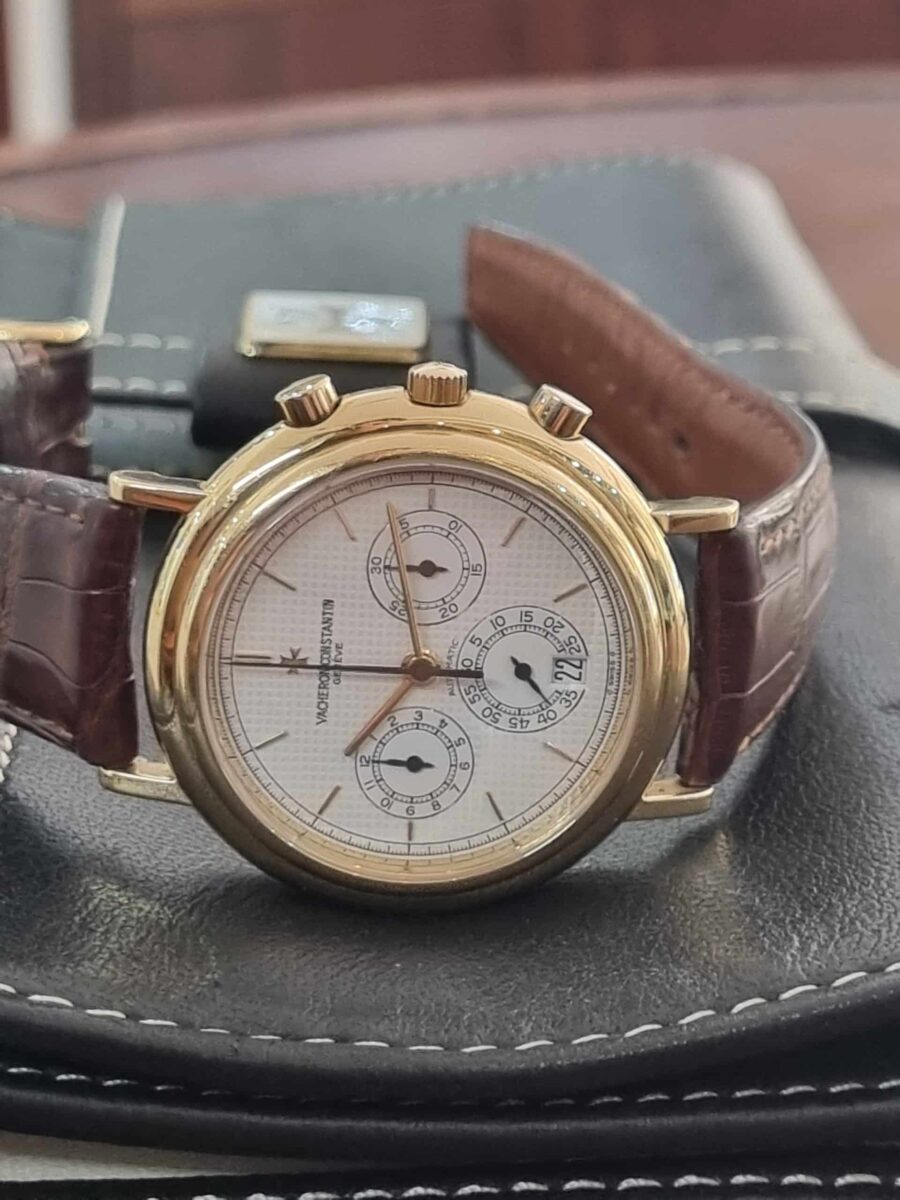 Vacheron Constantin Historiques Chronograph 18k Yellow Gold Ref.49003 | Gothelf A. Watches — 8