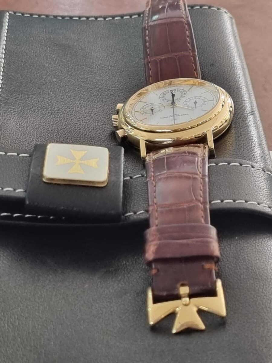 Vacheron Constantin Historiques Chronograph 18k Yellow Gold Ref.49003 | Gothelf A. Watches — 7
