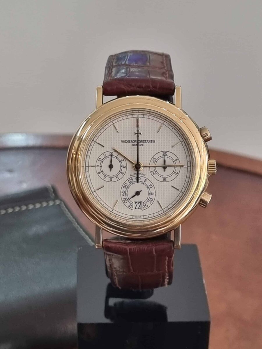 Vacheron Constantin Historiques Chronograph 18k Yellow Gold Ref.49003 | Gothelf A. Watches — 6