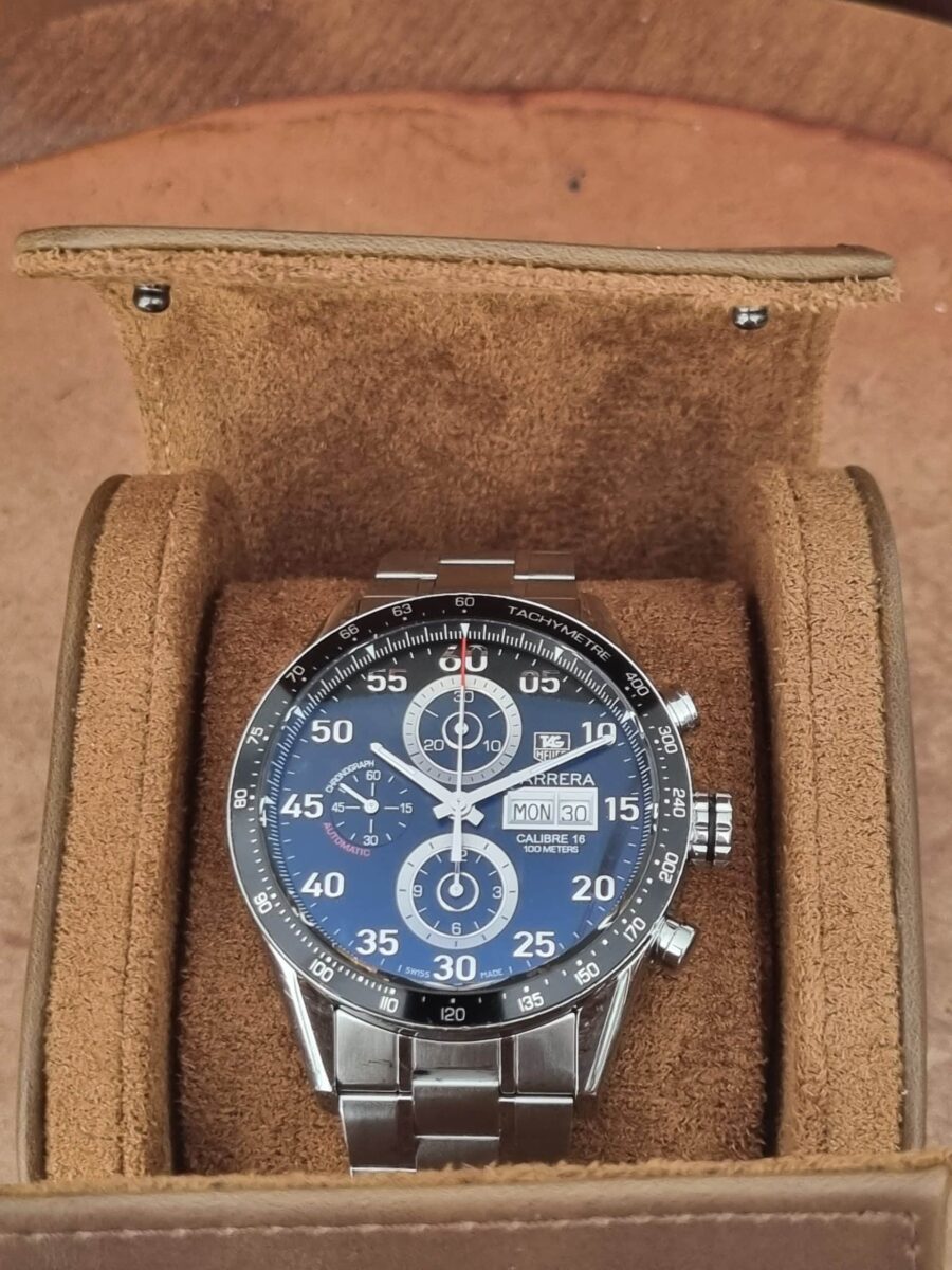 Tag Heuer Carrera Chronograph Calibre 16 Automatic 44mm Ref.cv2010 | Gothelf A. Watches — 3