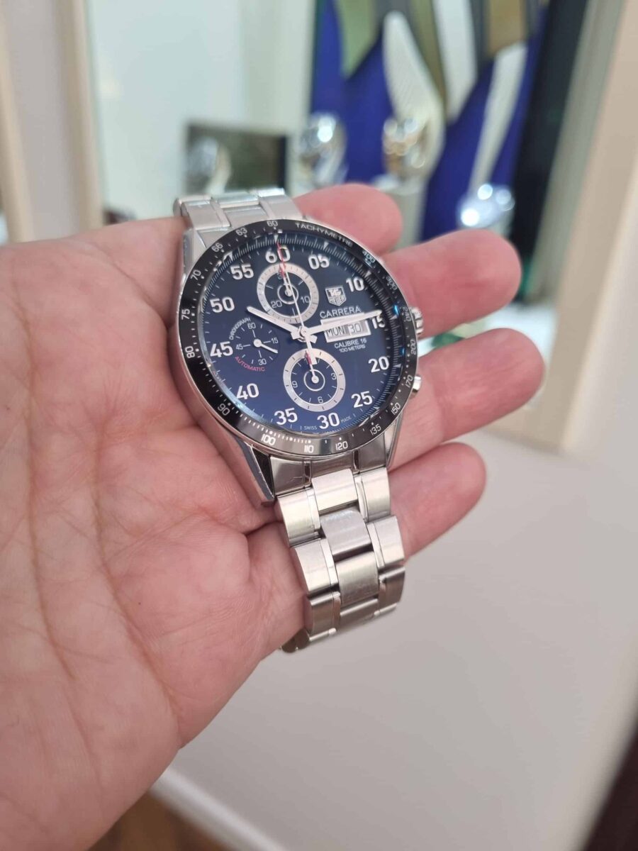 Tag Heuer Carrera Chronograph Calibre 16 Automatic 44mm Ref.cv2010 | Gothelf A. Watches — 6