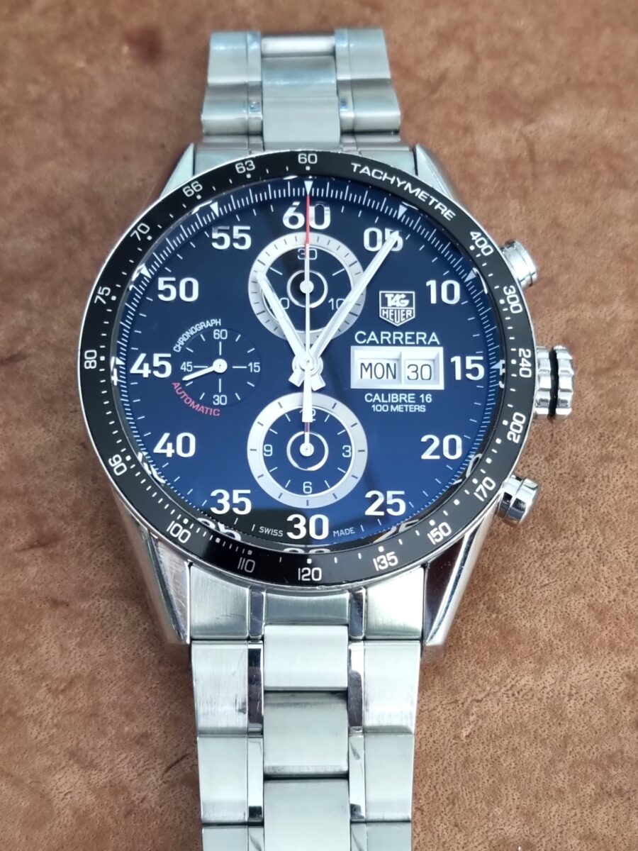 Tag Heuer Carrera Chronograph Calibre 16 Automatic 44mm Ref.cv2010 | Gothelf A. Watches