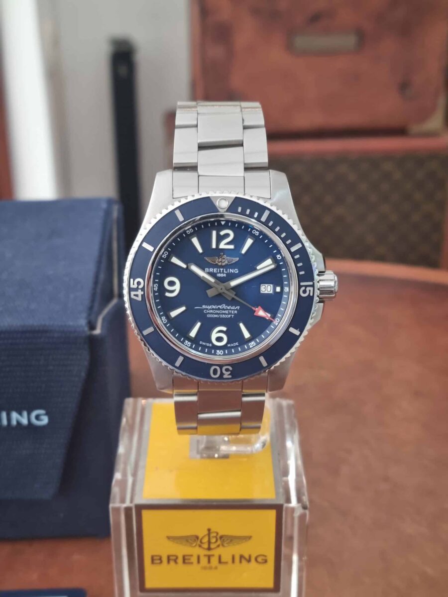 Breitling Superocean 44mm Blue Dial Automatic Ref.A17367 | Gothelf A. Watches — 3