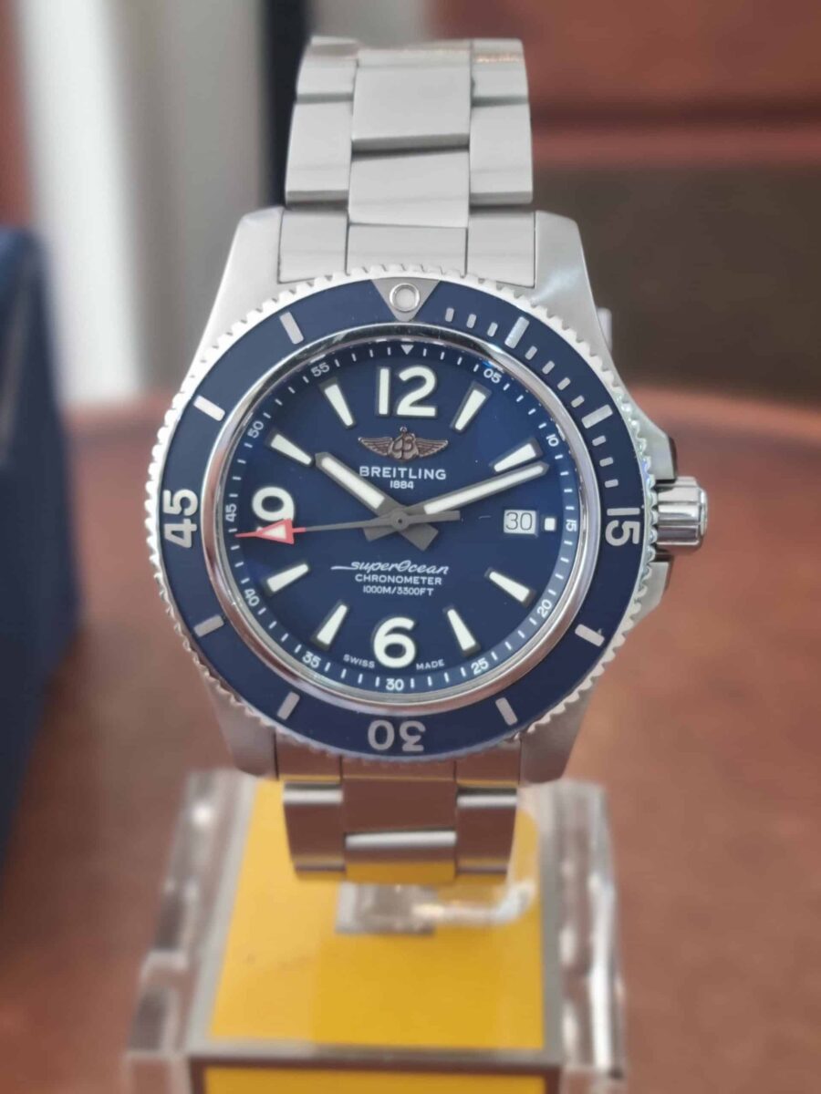 Breitling Superocean 44mm Blue Dial Automatic Ref.A17367 | Gothelf A. Watches