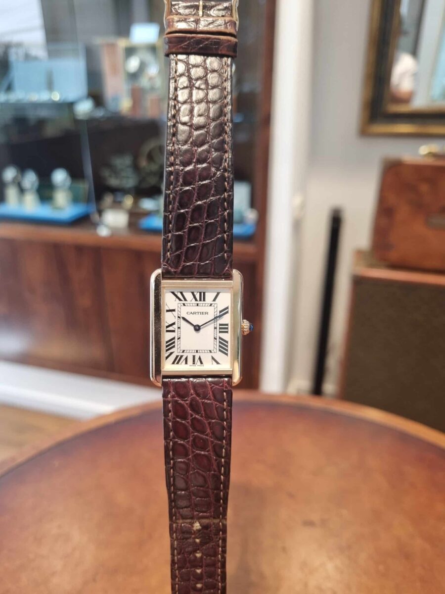 Cartier Tank Solo 18k Rose Gold Large Ref.3167 | Gothelf A. Watches — 7