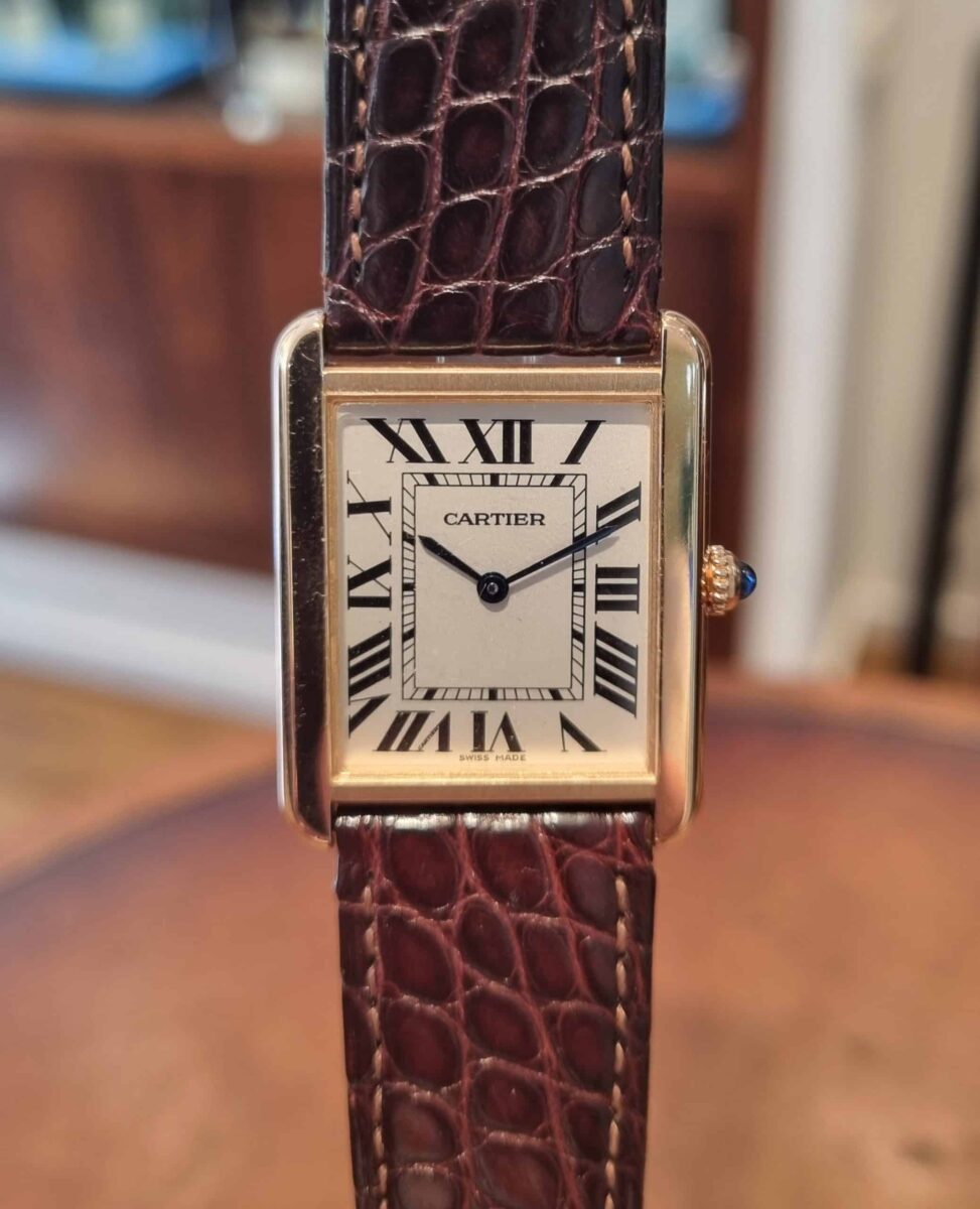Cartier Tank Solo 18k Rose Gold Large Ref.3167 | Gothelf A. Watches — 6