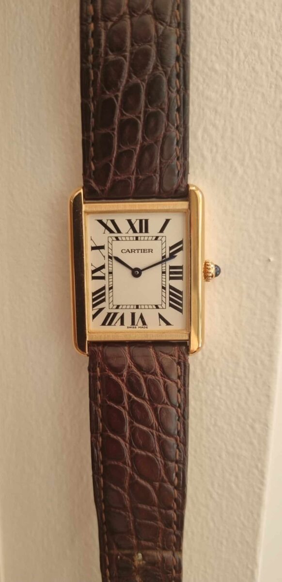 Cartier Tank Solo 18k Rose Gold Large Ref.3167 | Gothelf A. Watches — 5