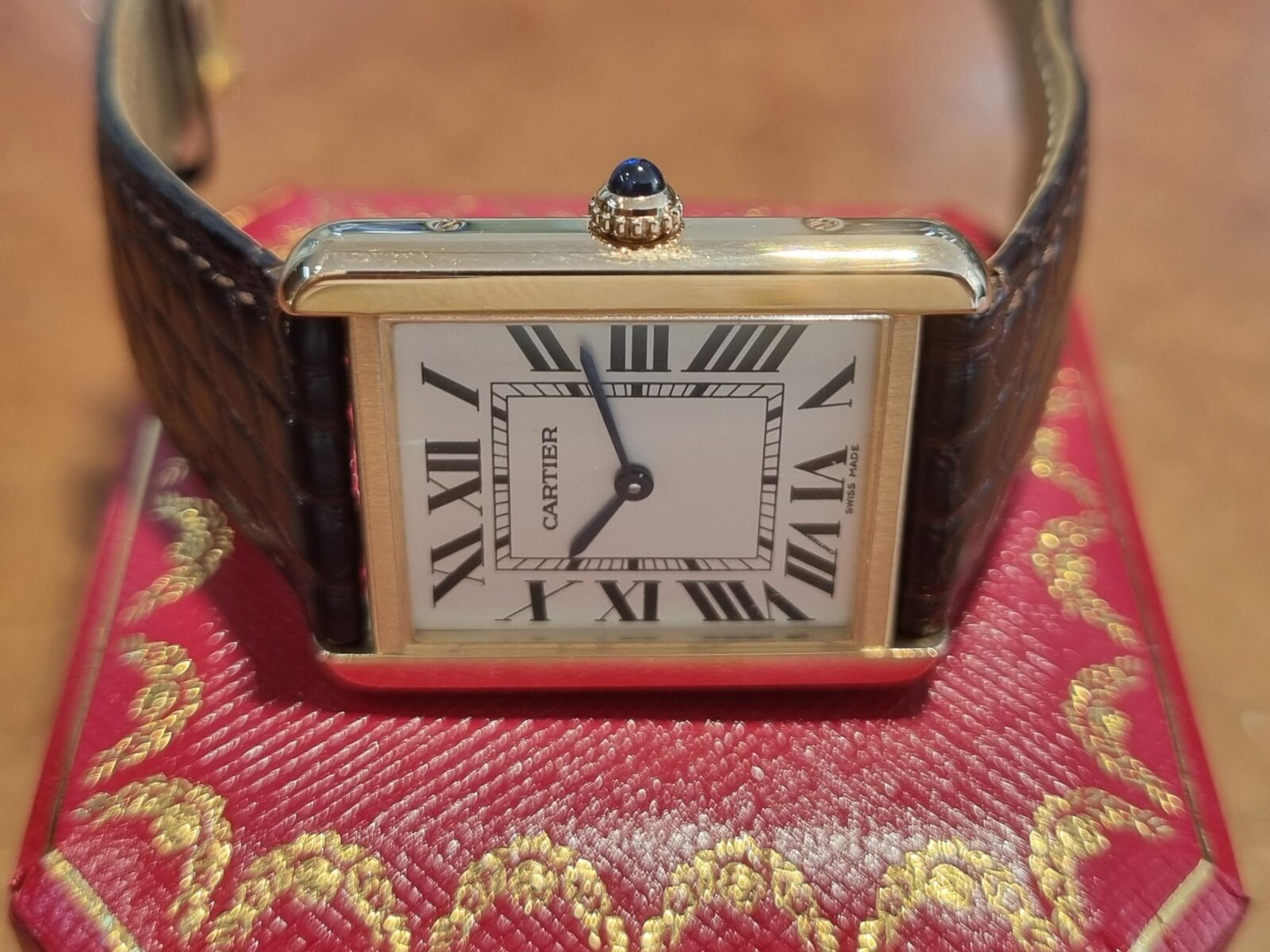 Cartier Tank Solo 18k Rose Gold Large Ref.3167 | Gothelf A. Watches — 3