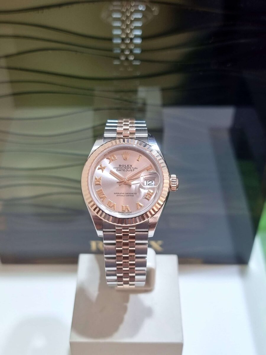 Rolex Lady-Datejust 28mm Oyster steel Rose Gold Ref.279171 | Gothelf A. Watches — 5
