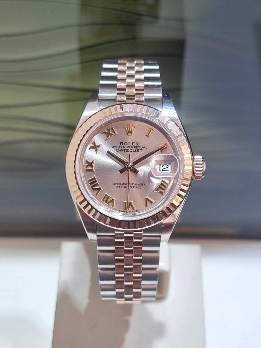 Rolex Lady-Datejust 28mm Oyster steel Rose Gold Ref.279171 | Gothelf A. Watches