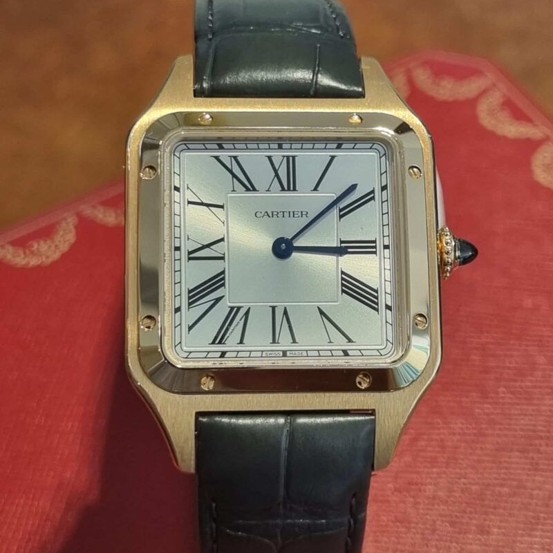 Cartier Santos Dumont Rose Gold Size Large NEW 2025! | Gothelf A. Watches