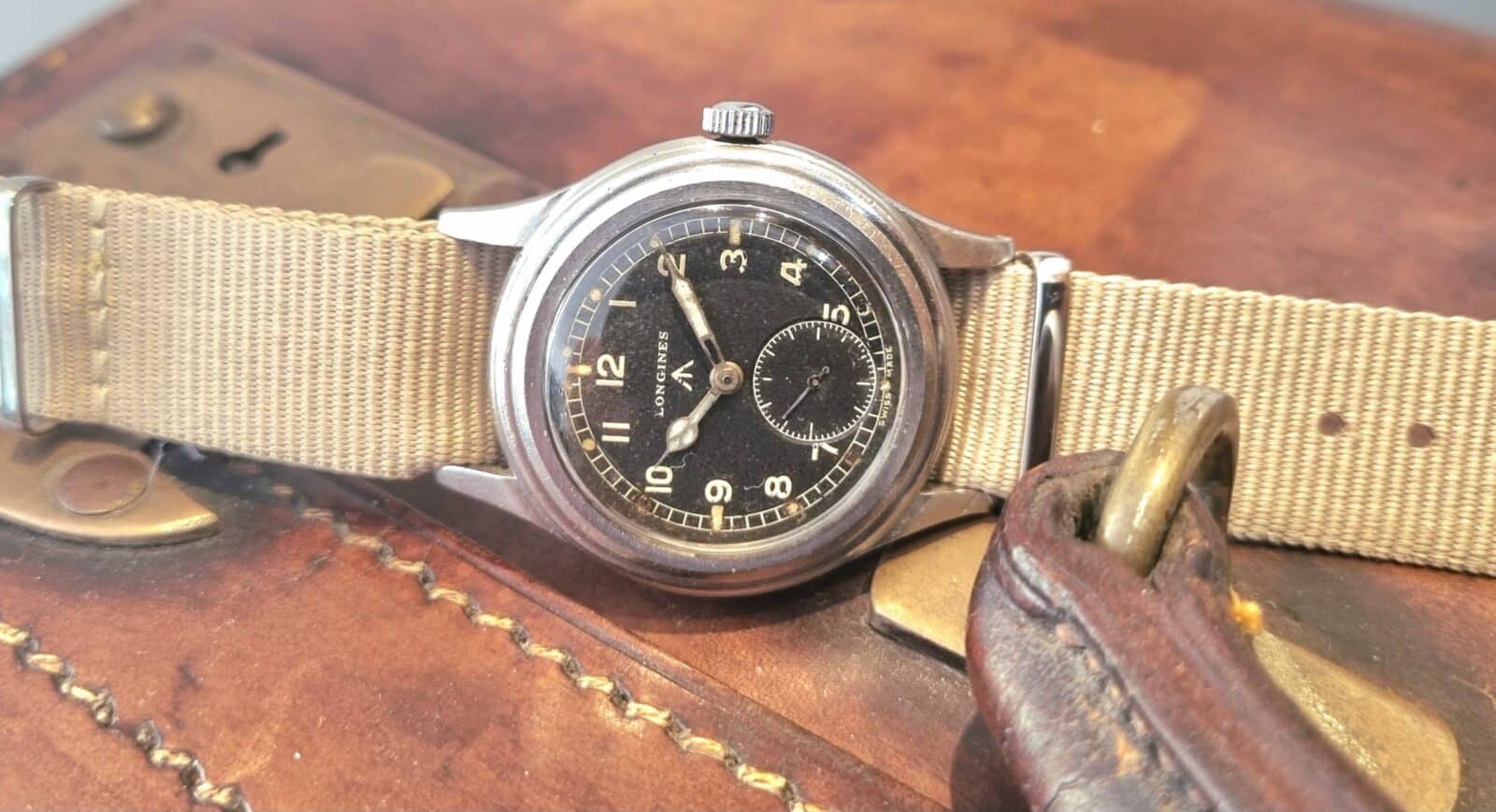 Military Longines ‘Dirty Dozen’ Ref.5707 Vintage Collector’s watch from 1944 | Gothelf A. Watches — 2