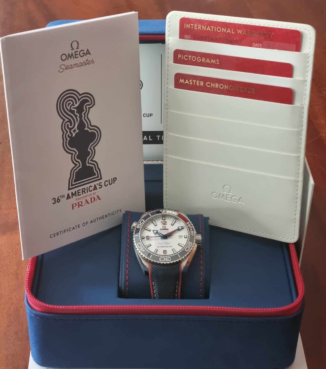 Omega Seamaster Diver 600M America’s Cup Limited Edition ref.215.32.43.21.04.001 | Gothelf A. Watches — 4
