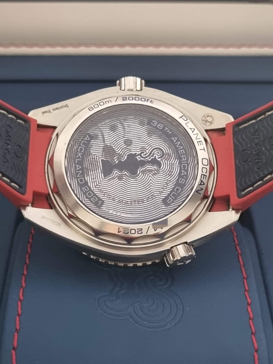 Omega Seamaster Diver 600M America’s Cup Limited Edition ref.215.32.43.21.04.001 | Gothelf A. Watches — 6