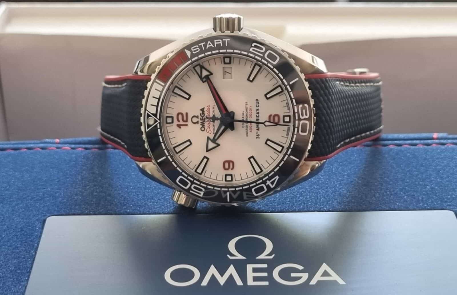Omega Seamaster Diver 600M America’s Cup Limited Edition ref.215.32.43.21.04.001 | Gothelf A. Watches — 8