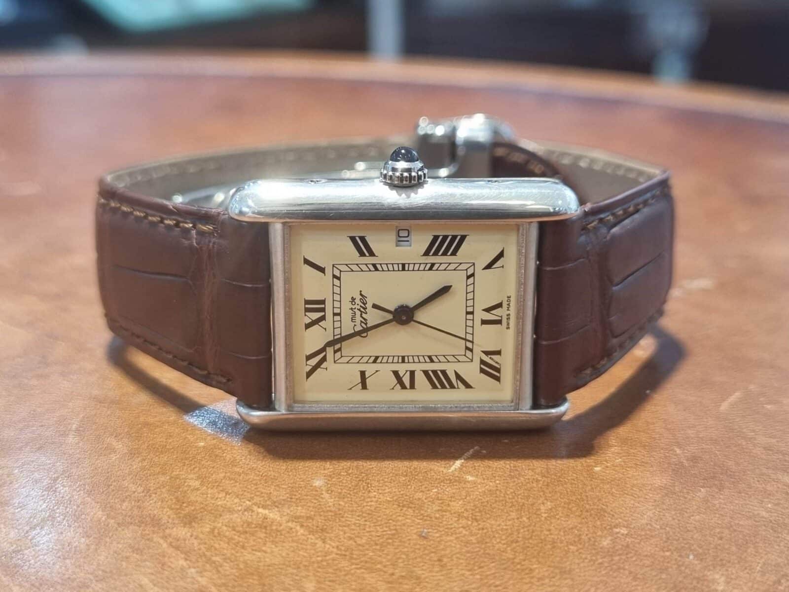 Cartier Tank Must de Cartier 925 Silver Cream Dial Vintage Quartz movement | Gothelf A. Watches — 3
