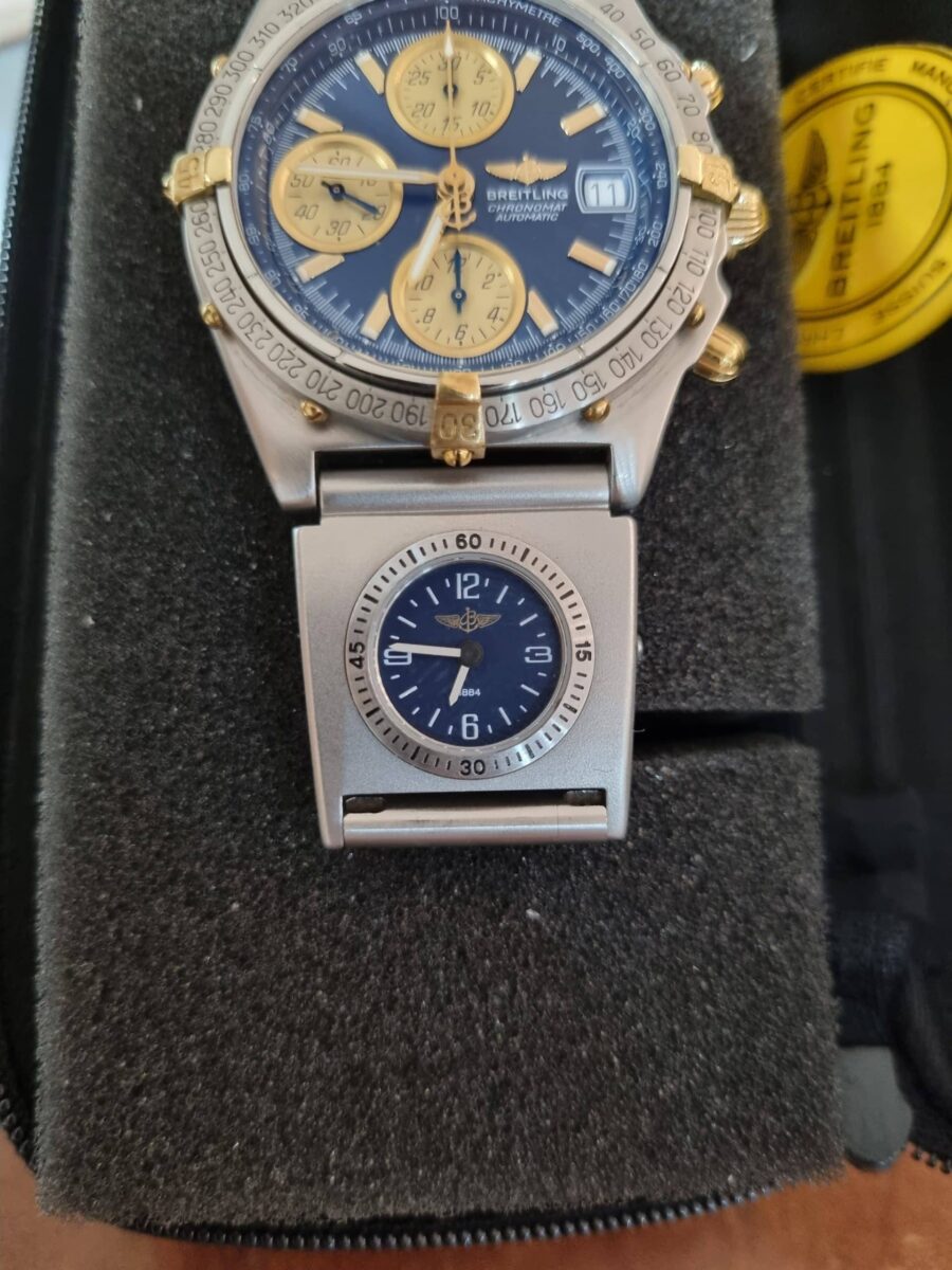 Breitling Chronomat Chronograph UTC 39mm ref.B13048 Mint condition!!! | Gothelf A. Watches — 4