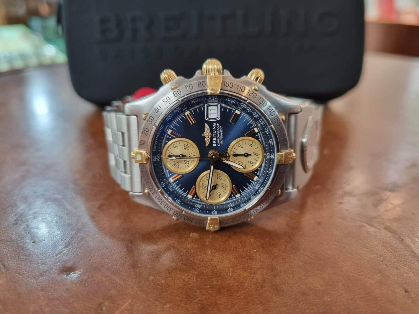 Breitling Chronomat Chronograph UTC 39mm ref.B13048 Mint condition!!! | Gothelf A. Watches — 5