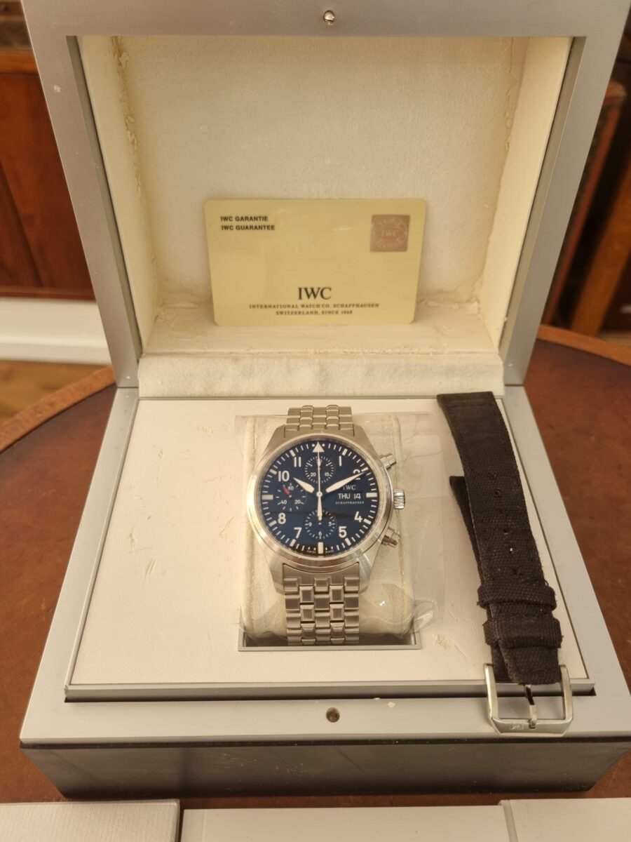IWC Chronograph IW371704 Pilot’s Spitfire steel on steel 42mm full set | Gothelf A. Watches — 3