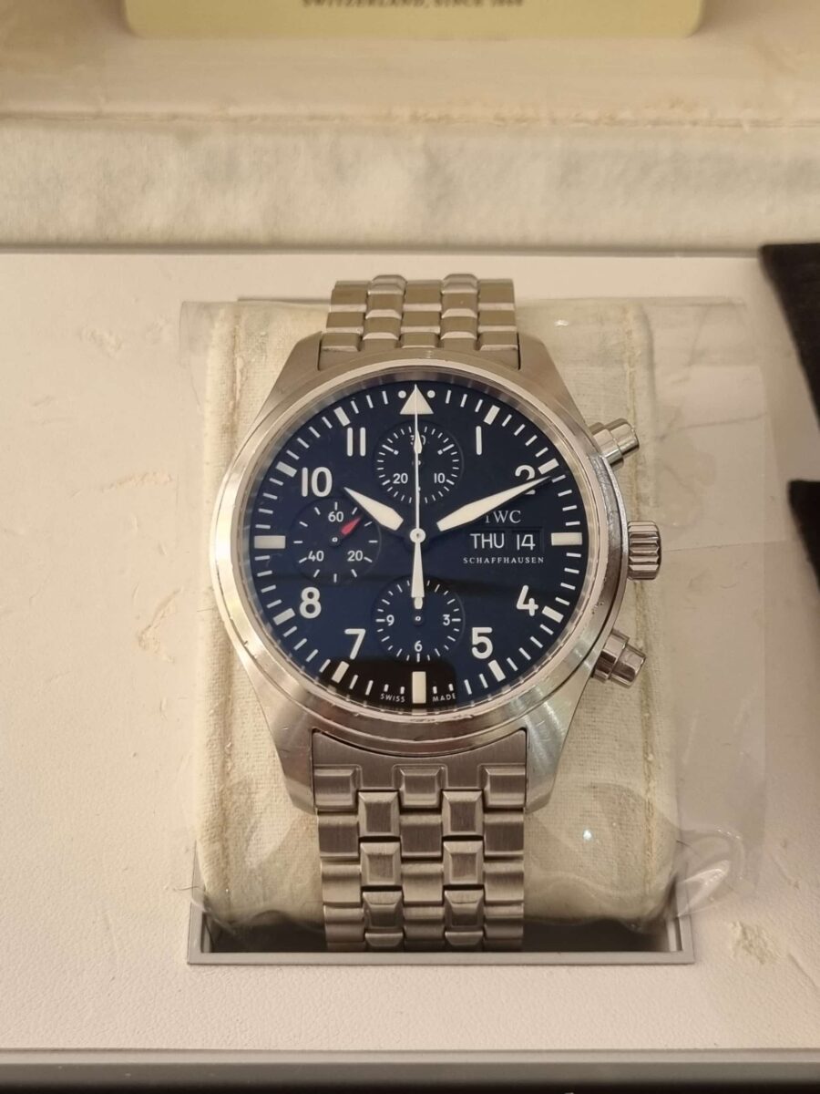 IWC Chronograph IW371704 Pilot’s Spitfire steel on steel 42mm full set | Gothelf A. Watches — 2