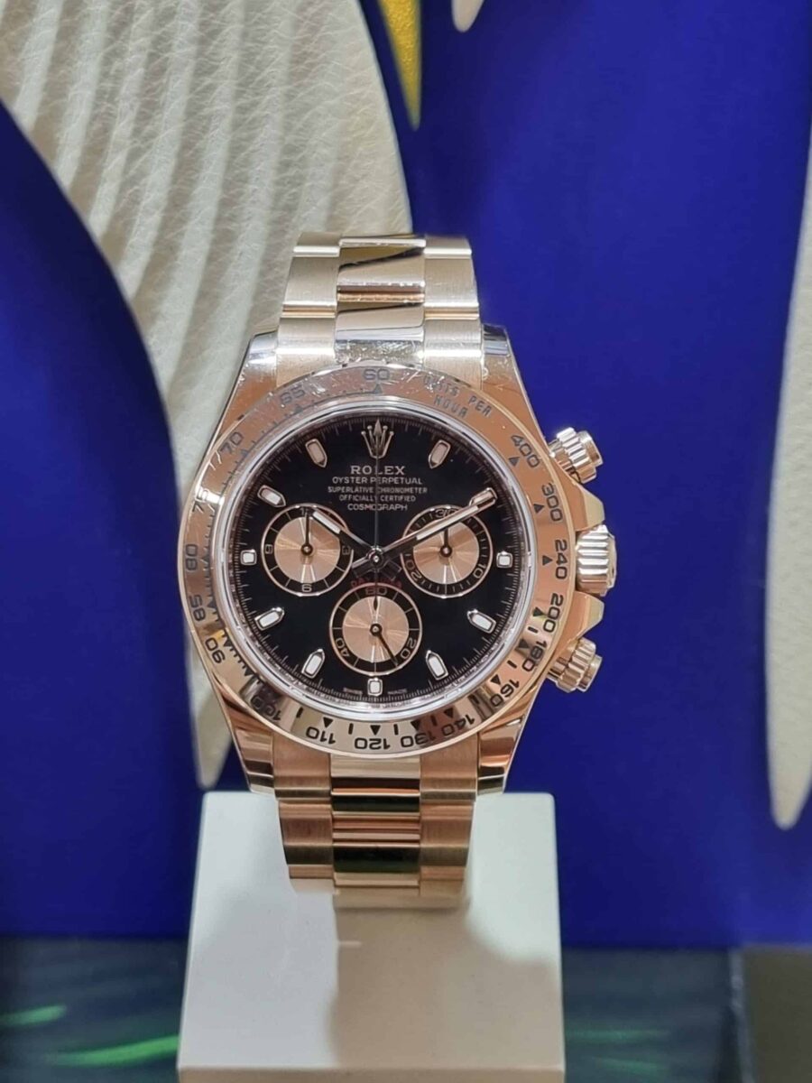 Rolex Daytona 18k Rose Gold ref.116505 pre-owned 2017 | Gothelf A. Watches — 2