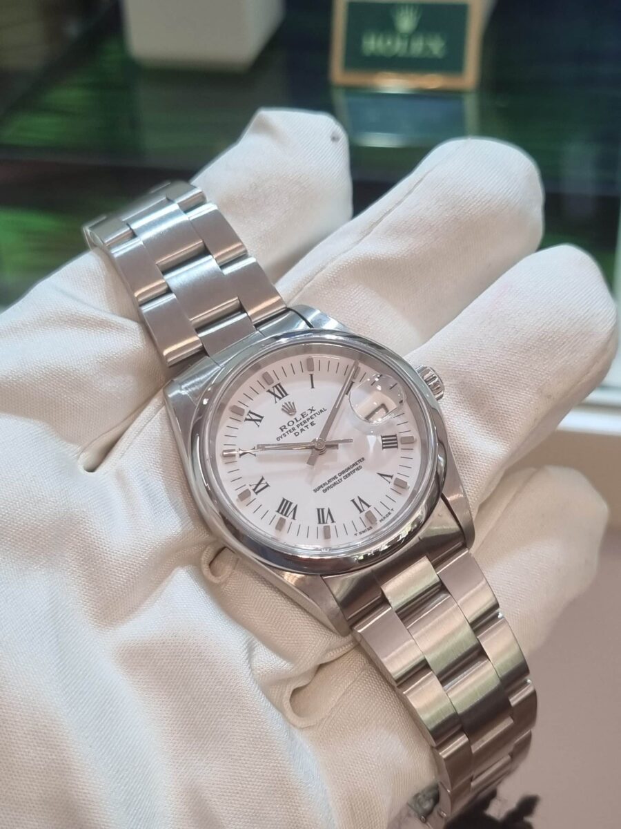 Rolex Oyster Perpetual Date Steel 34mm 15200 | Gothelf A. Watches — 3
