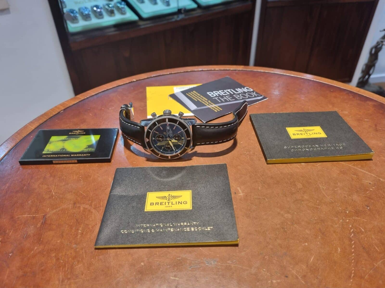 Breitling Superocean Heritage Chronograph 46mm Blue Dial ref.A13320 | Gothelf A. Watches — 5